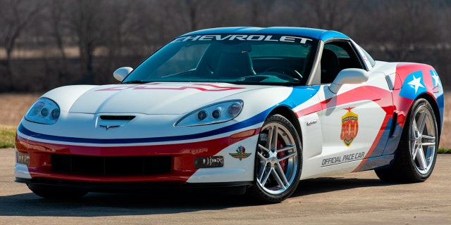 Foster's 2006 Corvette pace car is one of six that were built for the event.
