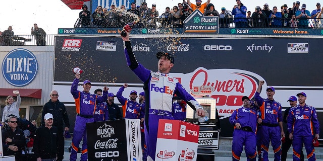 Hamlin's win at Richmond Raceway came in his home state.