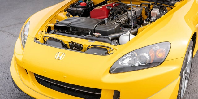 The S2000 Club Racer is powered by a 237 hp 2.0-liter four-cylinder engine.
