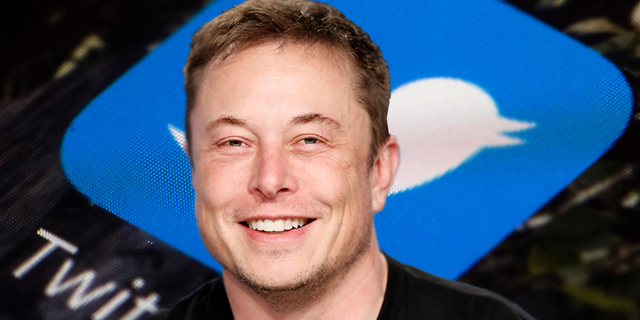 SpaceX founder Elon Musk smiles at a press conference following the first launch of a SpaceX Falcon Heavy, U.S., February 6, 2018. REUTERS/Joe Skipper and file photo of the Twitter app icon . (AP Photo/Matt Rourke, File)