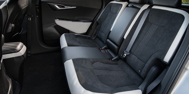 The EV6's long wheelbase provides plenty of rear legroom.