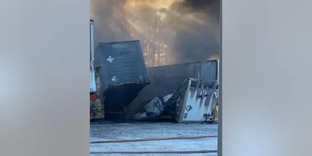 A plane crashed near a General Mills plant in Covington, Georgia on Thursday evening.