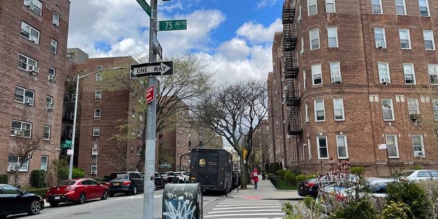 Intersection near Orsolya Gaal's old residence Forest Hill, Queens that she mentioned to her husband shortly before her death. 