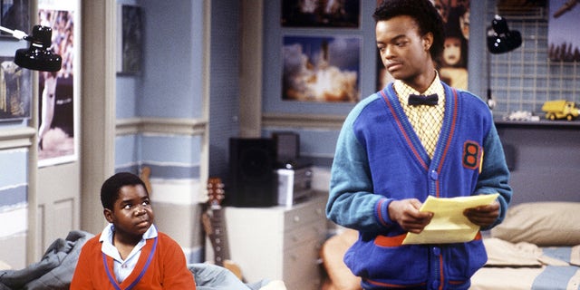 Gary Coleman (Arnold) and Todd Bridges (Willis) in "Diff'rent Strokes."  