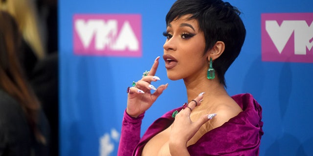 NEW YORK, NY - AUGUST 20: Cardi B attends the 2018 MTV Video Music Awards at Radio City Music Hall on August 20, 2018, in New York City.