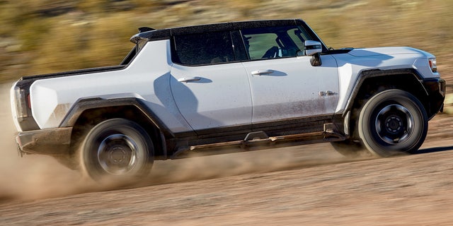 The GMC Hummer EV can accelerate to 60 mph in three seconds.