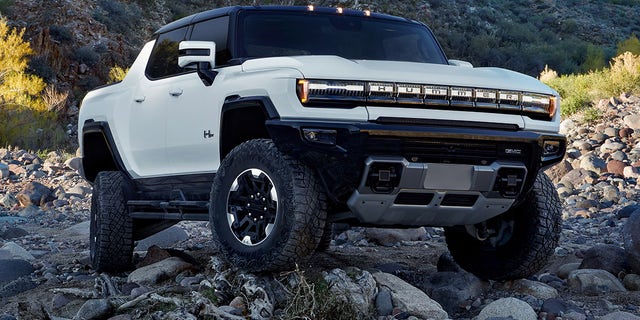 The GMC Hummer EV weighs more than 9,000 pounds.