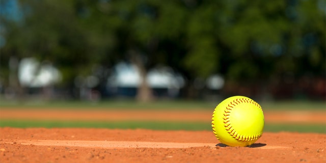 A picture of a softball