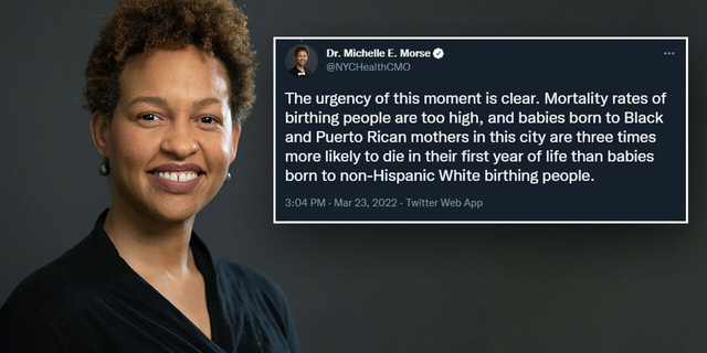 New York City health official referred to White women as "birthing people" while calling Black and Hispanic women "mothers."