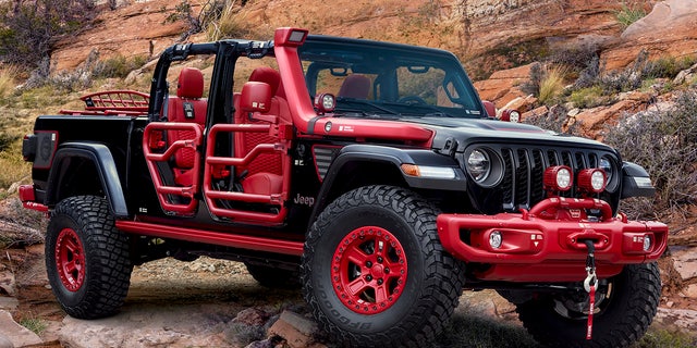 The Jeep D-Coder concept is a showcase for Jeep Performance Parts.