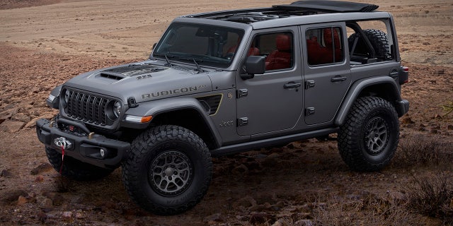 The Jeep Rubicon 20th Anniversary Concept celebrates the top of the line model.