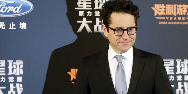 Director JJ Abrams arrives at the China premiere of "Star Wars: The Force Awakens" in Shanghai, Dec. 27, 2015.