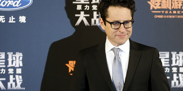 Director JJ Abrams arrives at the China premiere of "Star Wars: The Force Awakens" in Shanghai, Dec. 27, 2015.