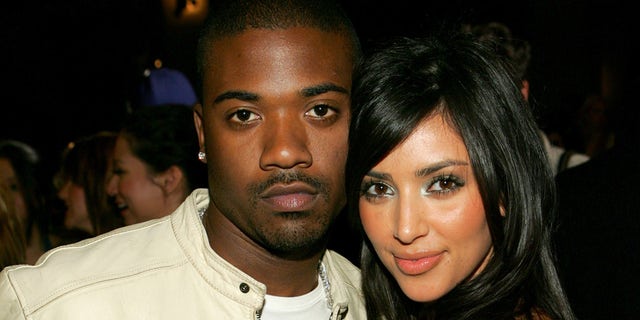 Ray J and Kim Kardashian.