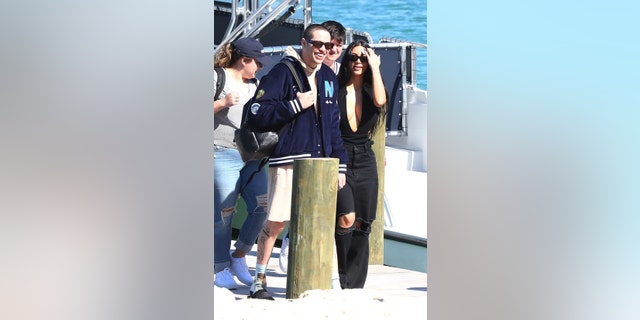 Reality superstar and mother of 4, Kim Kardashian, and boyfriend Pete Davidson took their love to the Bahamas in January.