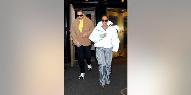 Kim Kardashian enjoyed a romantic weekend getaway with her young comedian boyfriend in NYC in February.