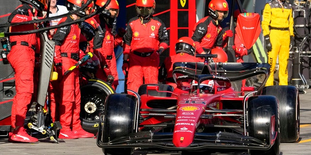 Leclerc started the race from pole position.