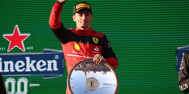 Charles Leclerc won the F1 Australian Grand Prix for Ferrari.