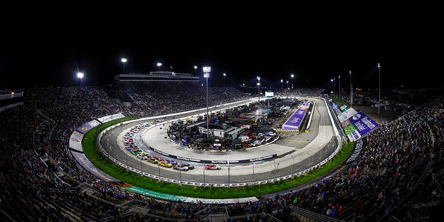 The spring Martinsville race was shortened from 500 to 400 laps to accommodate the night time start.