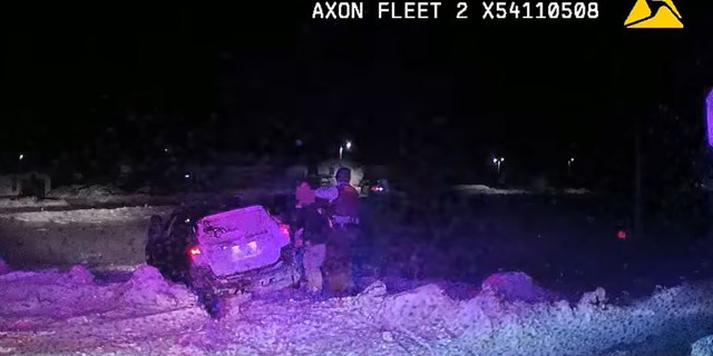 The deputy was assisting another deputy with a traffic stop that turned into a car chase in the early morning hours of March 13. The deputy was placing two women in handcuffs when one, identified as Deanne Basswood, pulled a gun, authorities said.