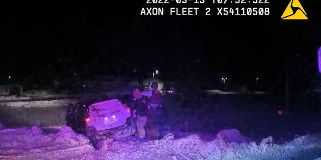 The deputy was assisting another deputy with a traffic stop that turned into a car chase in the early morning hours of March 13. The deputy was placing two women in handcuffs when one, identified as Deanne Basswood, pulled a gun, authorities said.