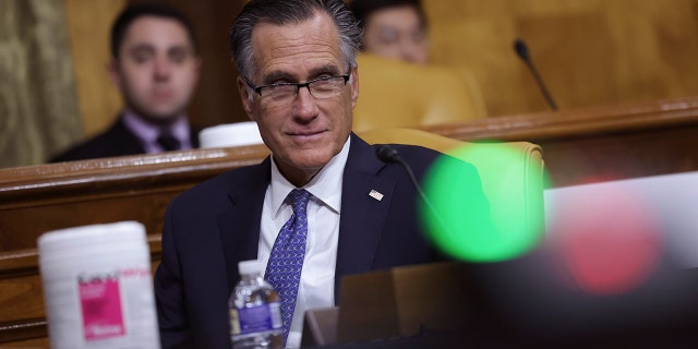 Tucker Carlson: Republican lawmakers in red states continually betray their voters 6 U.S. Sen. Mitt Romney (R-UT) listens as Director of the Office of Management and Budget (OMB) Shalanda Young is testifying before the Senate Budget Committee at the Dirksen Senate Office Building on March 30, 2022 in Washington, DC.