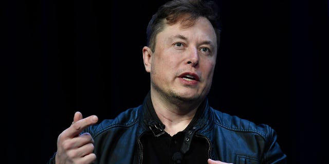 FILE - Tesla and SpaceX Chief Executive Officer Elon Musk speaks at the SATELLITE Conference and Exhibition in Washington, on March 9, 2020. (AP Photo/Susan Walsh, File)