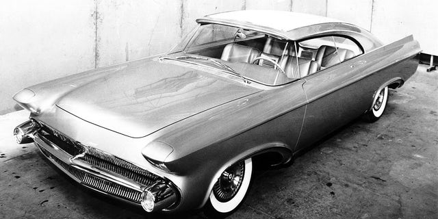The Chrysler Norseman featured a unique cantilever roof.