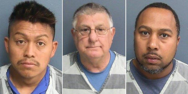Raul Pedro, 27, of Knoxville, Tenn., Kevin Leroy Baer, 66, of Westminster, Md., and Ivan Kale Freeman, 30, of Knoxville, Tenn., were arrested in connection to a human trafficking operations, authorities said.
