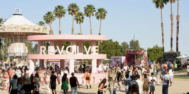 Influencers are comparing the Revolve Festival to the 2017 Fyre Festival disaster. The Revolve Festival is a two-day event.