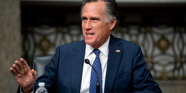 Tucker Carlson: Republican lawmakers in red states continually betray their voters 5 Sen. Mitt Romney (R-UT) speaks during a Senate Health, Education, Labor, and Pensions Committee hearing on Capitol Hill on January 11, 2022 in Washington, D.C.