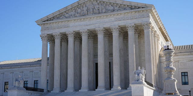 The Supreme Court building on Capitol Hill in Washington.