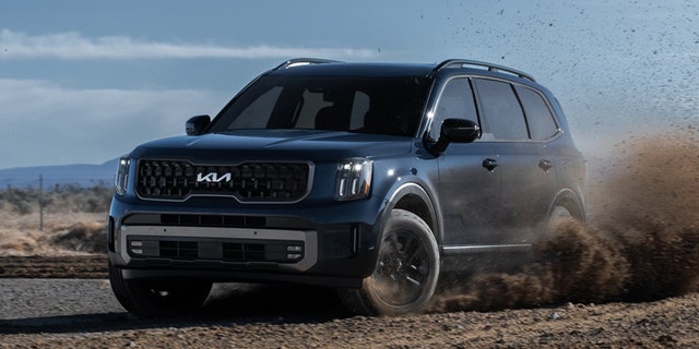 The Kia Telluride X-Pro is the Pilot TrailSport's closest competitor.