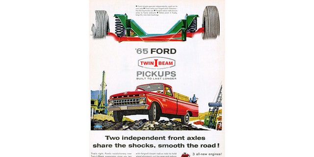 Ford's Twin I-Beam independent front suspension helped refine the F-Series. 
