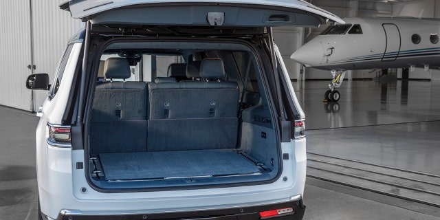 The Grand Wagoneer L has best ni class cargo space behind the third row.