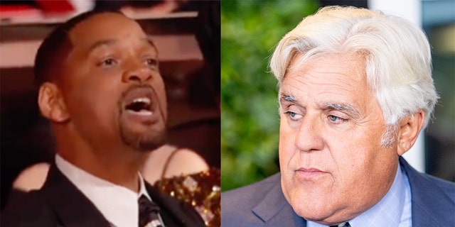 Jay Leno says he was more disturbed by Smith's shouting at Rock than the moment he slapped the comedian onstage.
