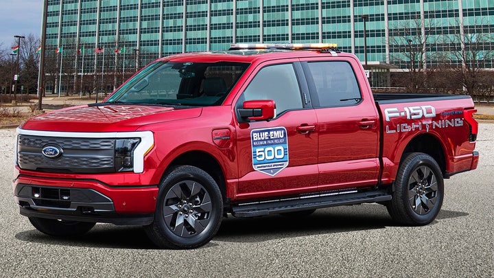 Electric Ford F-150 Lightning revealed