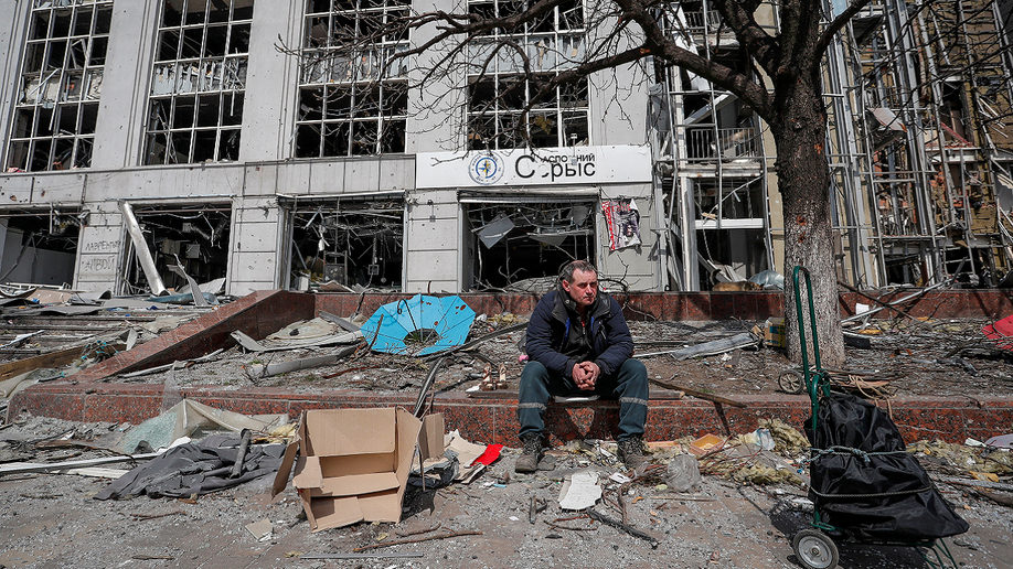 Mariupol Russia Ukraine Damage
