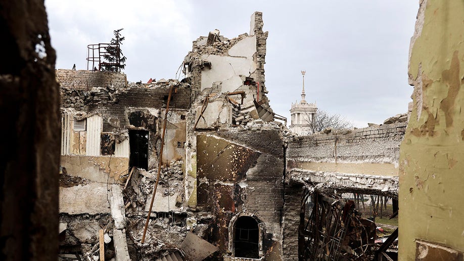Mariupol Russia Ukraine Damage