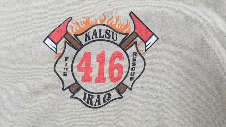 Fire department T-shirt from Iraq
