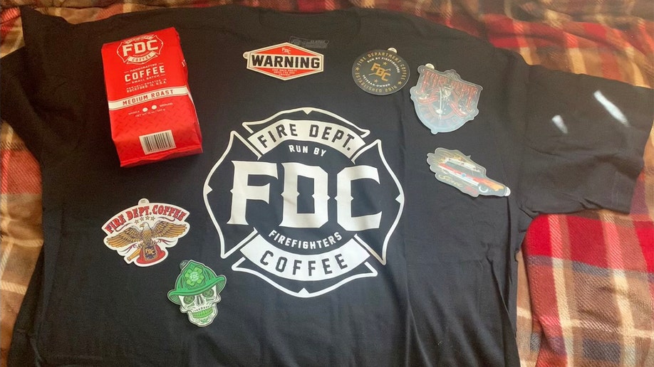 T-shirt from Fire Department Coffee