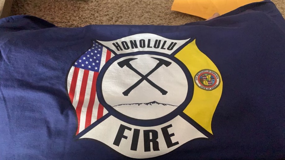 Fire department T-shirt from Hawaii