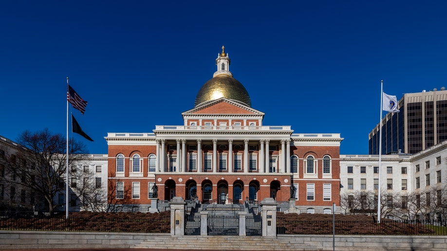 Massachusetts state House in Boston