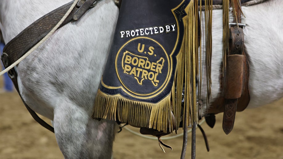 A view of US Border Patrol riding chaps during PBR Unleash The Beast at Madison Square Garden on January 07, 2022 in New York City.