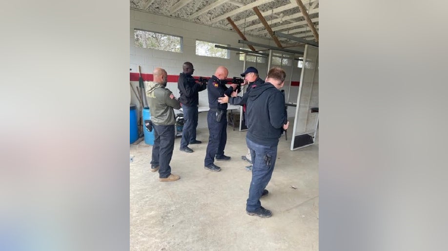 Harris County constable deputies are training with AR-15 rifles. 