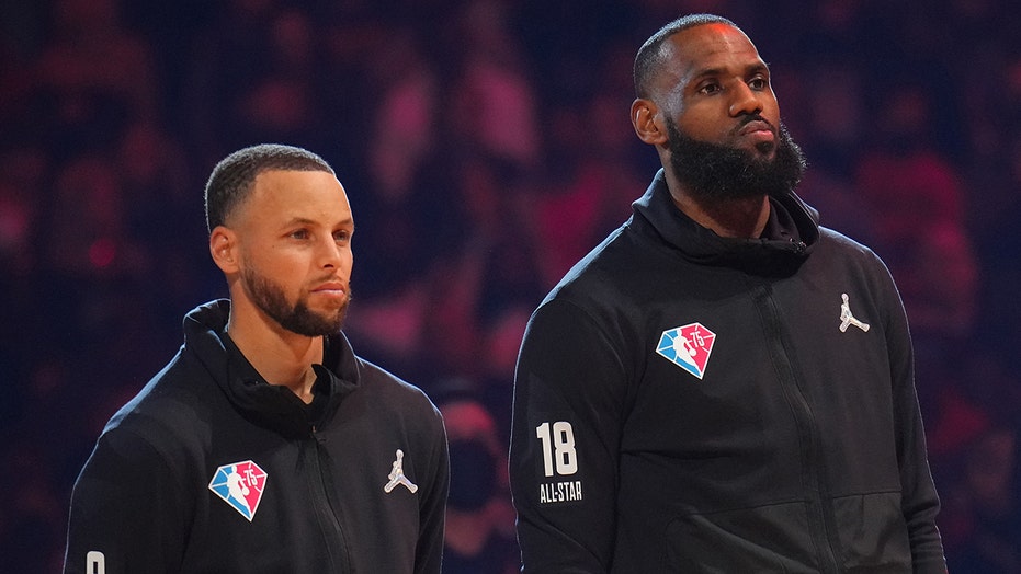 Steph Curry brushes off idea of playing with LeBron James: ‘I’m good right now’