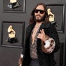 Jared Leto attends the 64th Annual Grammy Awards.