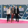 (L-R) Garrett Nichols, Colton Pack, and Zach Beeken of Restless Road attend the 2022 CMT Music Awards.