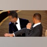Will Smith hits Chris Rock as Rock spoke on stage during the 94th Academy Awards in Hollywood, Los Angeles, California.