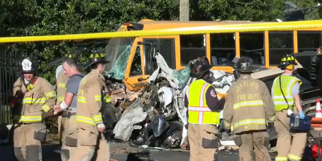 15 North Carolina students sent to hospital after school bus collides head-on with dump truck - Vimarsana News